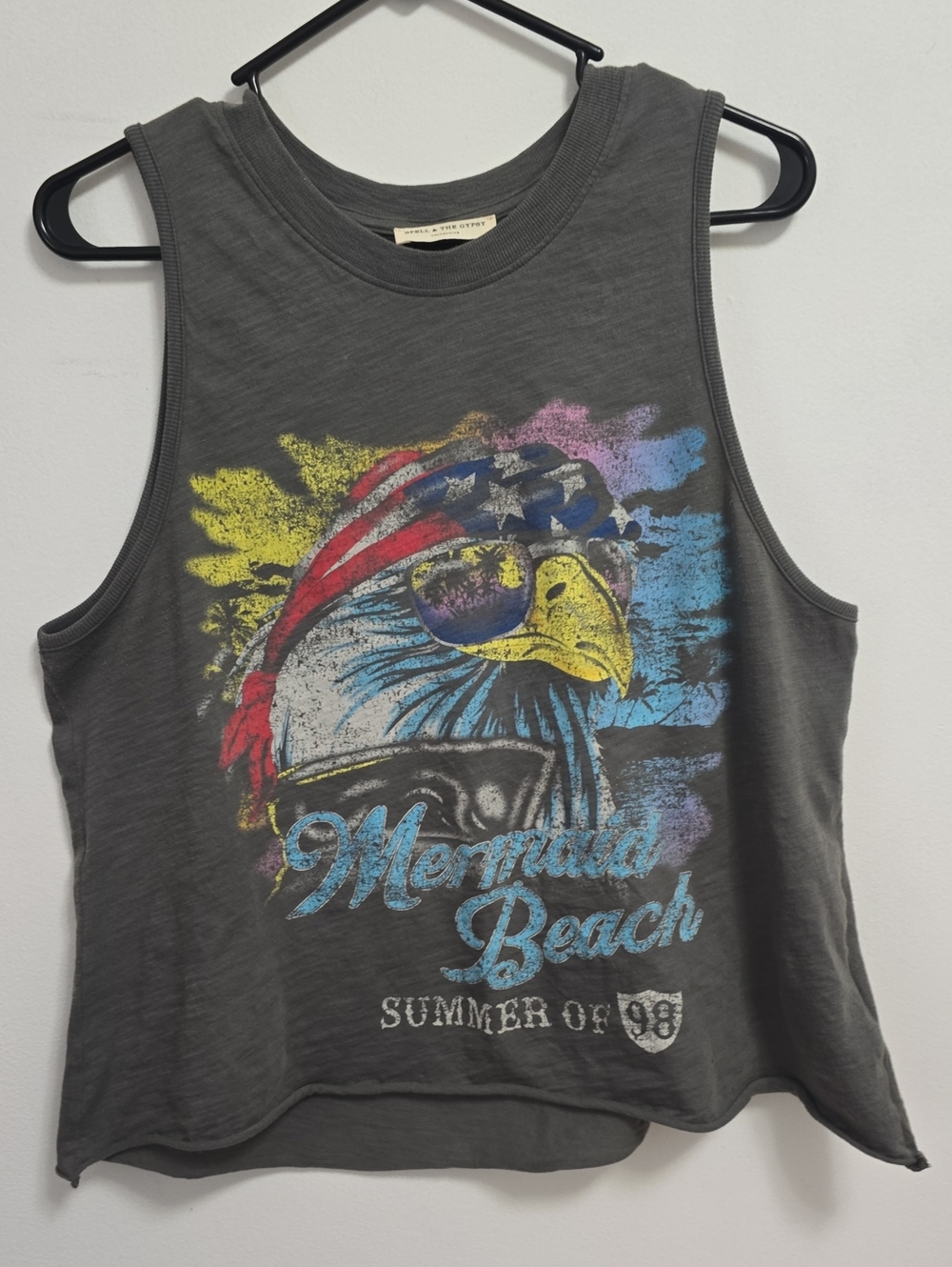 Authentic Spell and The Gypsy Collective Mermaid Beach Singlet Tank Size L